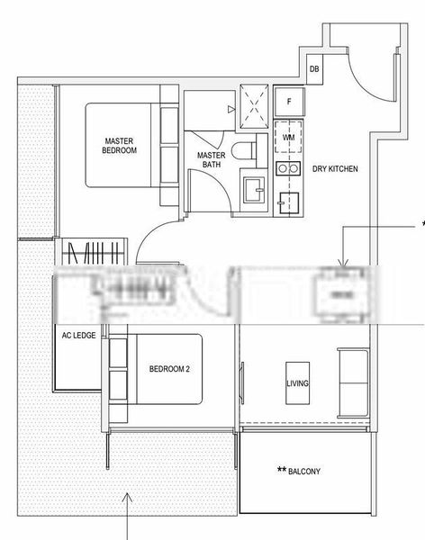 2 Bed Condo for Rent in  The Verandah Residences - Image 18